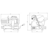 thumbnail of EASYLINE Aufschnittmaschine 220, 425 x 388 mm