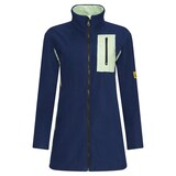 thumbnail of ESD-Fleecejacke mit langem Zip, Damen, marineblau/mint, S