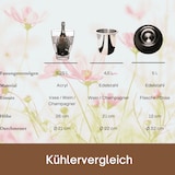 thumbnail of COOTAB Cooler Table COPENHAGEN 4-in-1 Loungetisch mit Edelstahl-Bierkühler