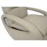 thumbnail of Relaxsessel HWC-L11, Design Fernsehsessel TV-Sessel Liegesessel, Liegefunktion drehbar, Voll-Leder ~ grau