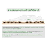 thumbnail of Zirbenholz metallfreier Tellerlattenrost 80x200 Holzteller unbehandelt 70.98-0880 x 200