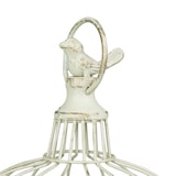 thumbnail of Moritz Deko-Vogelkäfig weiß rund 2er Set verziert mit für Blumen Kerzen u.m.