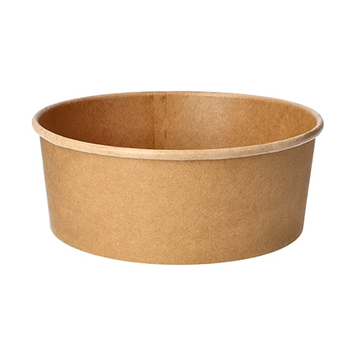 Papstar Saladiers, carton rond 1300 ml Ø 18,4 cm · 7 cm marron x 300