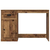 thumbnail of vidaXL Schreibtisch mit Tür Altholz 50 x 115 x 75 cm Holzwerkstoff