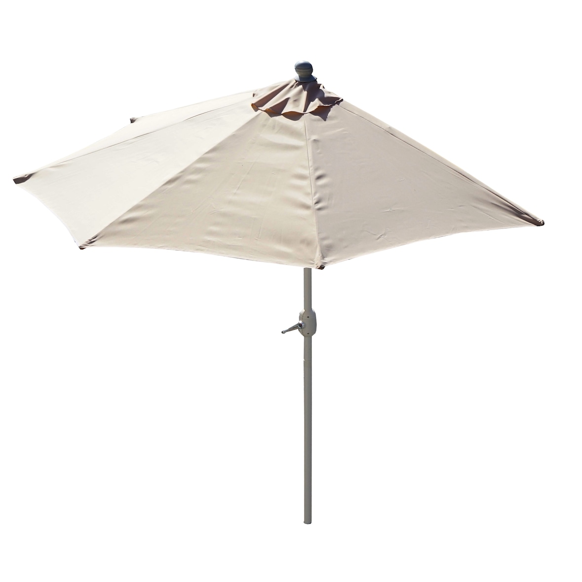 Ombrellone Parla, ombrellone da balcone, UV 50+ poliestere/alluminio 3kg ~ 300cm crema senza supporto