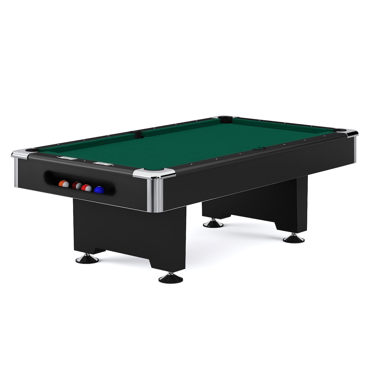 Automaten Hoffmann Billardtisch "Club Pro III", Simonis 860, Yellow-Green, 9 ft (Spielfeld 254x127 cm)