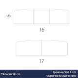 thumbnail of Danieli - Espositore da Bar Porta bustine per Zucchero, tè e Tisane - 6 scompartimenti