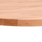 thumbnail of vidaXL Tischplatte Ø30x1,5 cm Rund Massivholz Buche