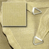 thumbnail of Sonnensegel SunComfort Rechteckig - Profi Sonnenschutz aus HDPE-Gewebe Farbe:Sand,Größe:3.00 x 4.00 m