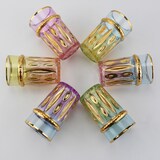 thumbnail of Tasses à thé orientales 6 couleurs - lot de 6