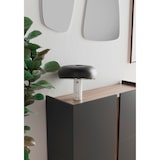 thumbnail of Zapatero HERDASA modelo 516 de la colección NEW YORK, en color grafito y detalle nogal.