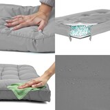 thumbnail of Coussin bain de soleil 185 x55cm Gris galet