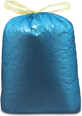thumbnail of 25x Müllsäcke mit Zugband 120 Liter 70 x 100 cm LDPE blau