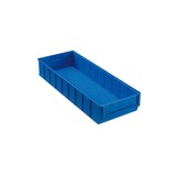 thumbnail of PROREGAL 12x Blaue Industriebox 500 B | HxBxT 8,1x18,3x50cm | 6 Liter | Sichtlagerkasten, Sortimentskasten, Sortimentsbox, Kleinteilebox