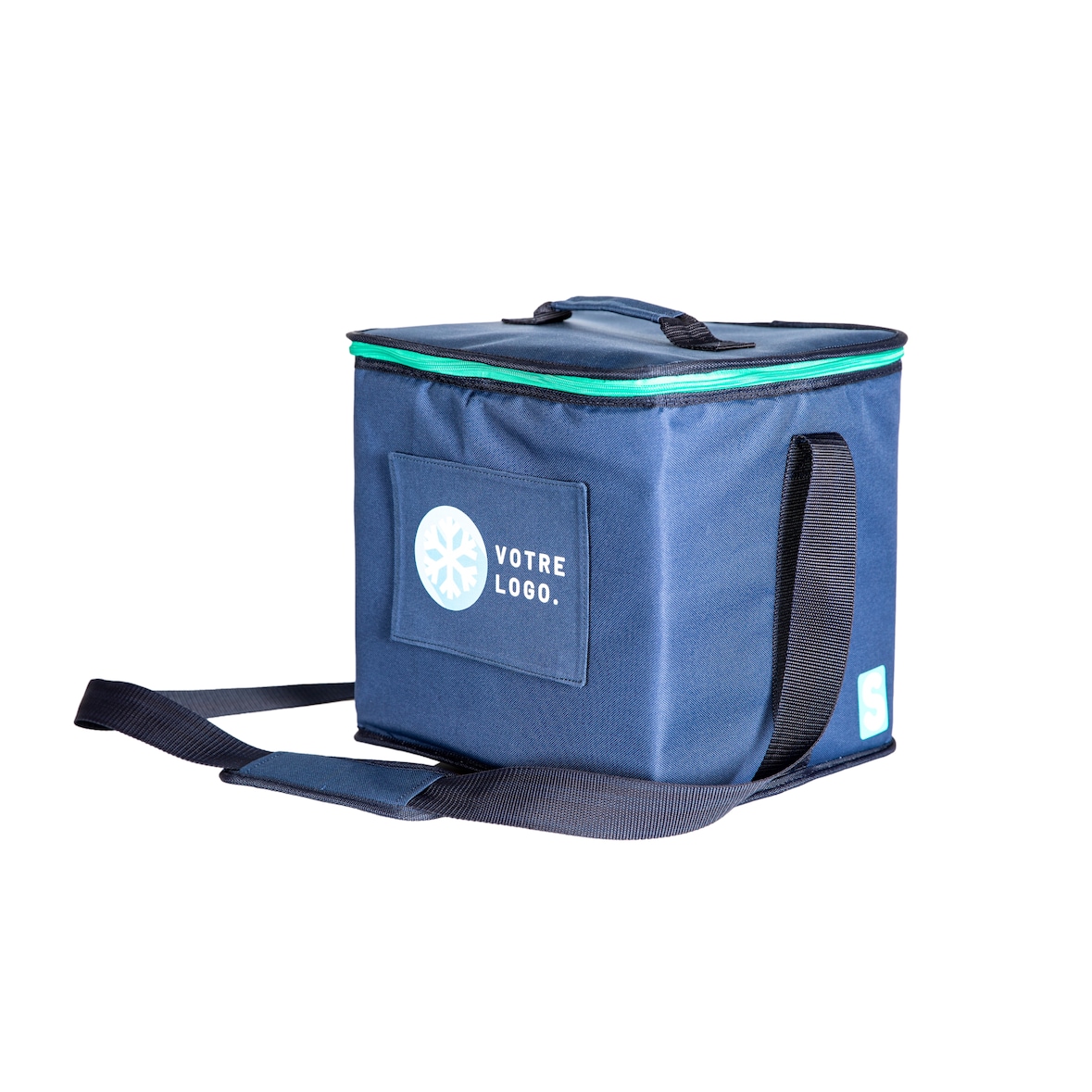 Halbharte Kühltasche für den Transport von frischen Lebensmitteln - Volumen 18L - Außenmaß 30 x 26 x 30 cm - Innenmaß 28 x 24 x 26,5 cm