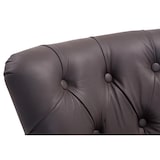 thumbnail of Taburete Lakewood Cuero Aútentico & Madera Clara Marrón