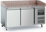 thumbnail of Gastro Pizzatisch Kühltisch Kühltheke Edelstahl 1515x800x1000mm 390l +2/+8°C