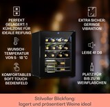 thumbnail of Klarstein Shiraz 16 Uno Weinkühlschrank 42l Touch-Bedienfeld 131W 5-18°C Schwarz