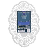 thumbnail of METRO Professional Mokka onderleggers, papier, 22 x 15 cm, ovaal, wit, 250 stuks