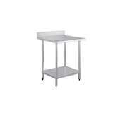 thumbnail of METRO Professional Mesa de trabajo GWTS4077B, acero inoxidable, 70 x 70 x 85 cm, plata