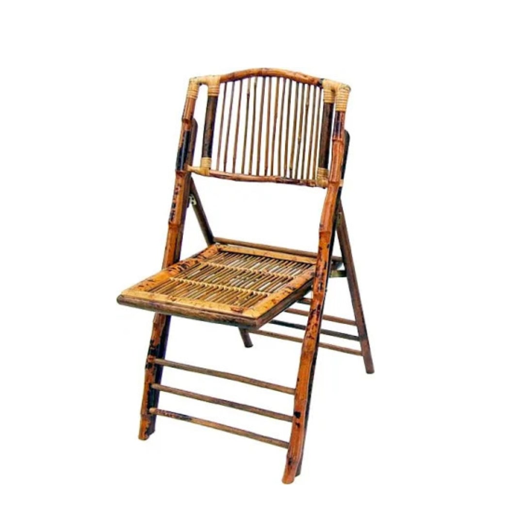 Silla plegable bambú 47 x 86 x 45 cm