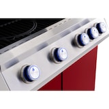 thumbnail of Tarrington House 4 hoofd- en zijbranders Gasgrill PAXTON, grillrooster 41.5 x 73 cm, werkblad, met LED-verlichting, verrijdbaar, staal, zwart