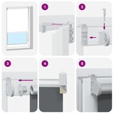 thumbnail of vidaXL Rolgordijn verduisterend 160x130 cm stofbreedte 156,6 cm