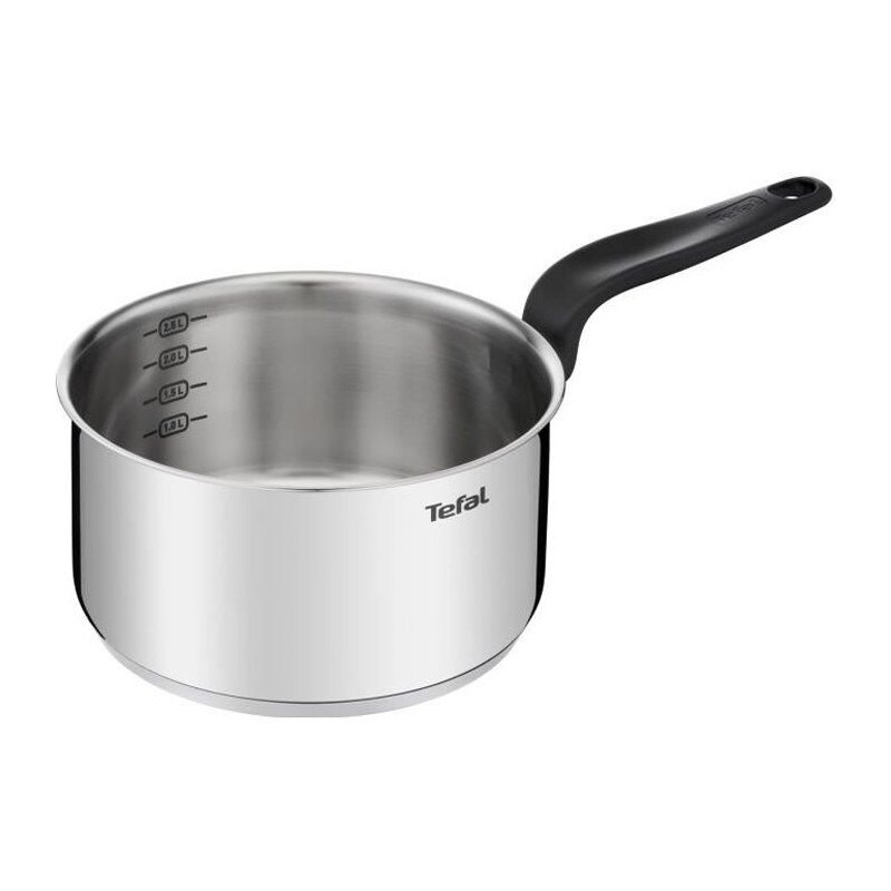 Tefal E3082404 Primary Casserole Inox 20 Cm / 3 L + Couvercle / Compatible Induction