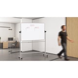 thumbnail of Mobiles Board, Serie: TM Idea/Flex – mit doppelseitiger Whiteboard-Oberfläche, drehbar, 150×100 cm