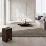 thumbnail of Teppich Hochflor Langflor Uni Kuschelig Waschbar Strapazierfähig Wohnzimmer Schlafzimmer Beige 80x150 cm – SALZACH von Kadima Design