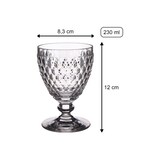 thumbnail of Villeroy & Boch Boston Coloured Weißweinglas 230 ml rot 4er Set