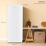 thumbnail of homeX Kühlschrank ohne Gefrierfach groß, freistehender Vollraumkühlschrank - 242 Liter, leise, weiß, CS2421E-W