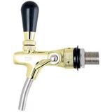 thumbnail of Kompensatorhahn Zapfhahn Bierhahn BieTal® Schankhahn vergoldet 35 mm Stutzen
