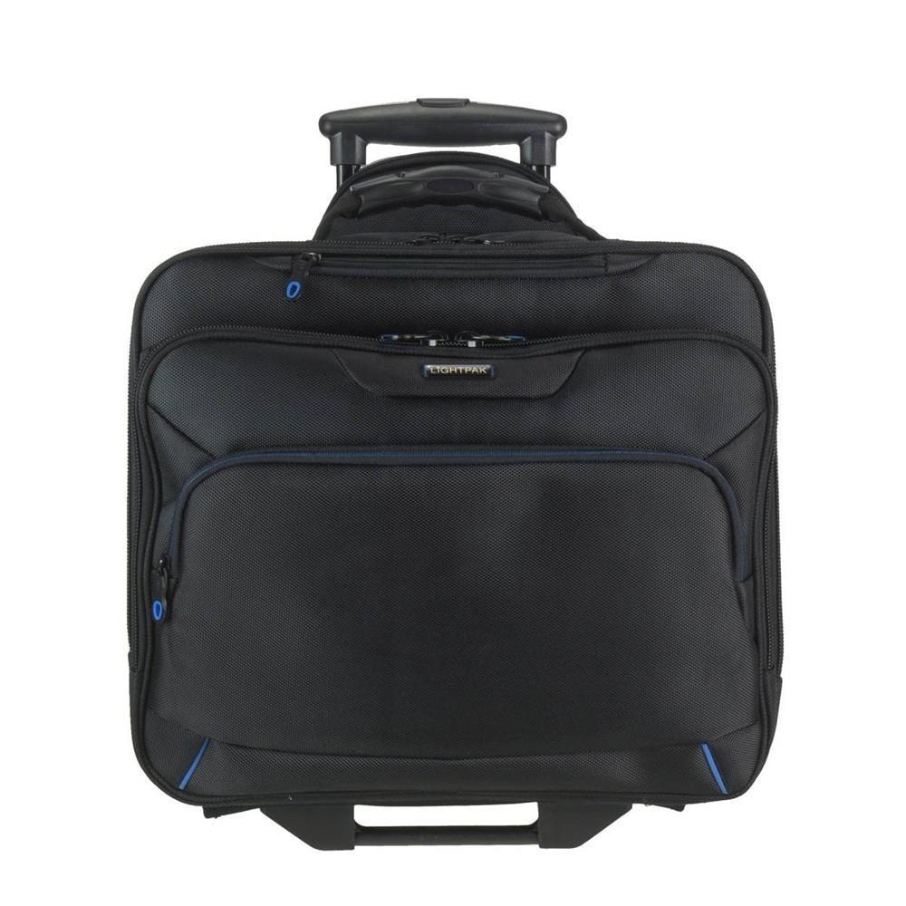 Lightpak Business Trolley Pilotenkoffer Aktenkoffer Reise Laptop Tasche Koffer mit Rollen BRAVO 2