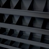 thumbnail of Schüttenregal mit 48 Fächer zur Wandbefestigung | HxBxT 85x50x12,5cm | Anthrazitgrau