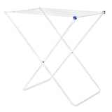 thumbnail of DanDiBo Wäscheständer Wäschetrockner Standtrockner Weiß 93918 Faltbar Schmal Metall ohne Flügel ohne Rollen Platzsparend Zusammenklappbar