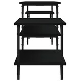 thumbnail of vidaXL TV-Schrank Schwarz 197x35x52 cm Holzwerkstoff