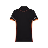 thumbnail of DASSY® Veracruz Women Damen-Poloshirt, Logix, Mesheinsätze, COPES 83, Brusttasche Reflexbiese, OEKO-TEX®, Art. 710071 schwarz/fluo orange L