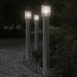 thumbnail of Helloshop26 - Außenstehleuchte mit Sensor silberfarbener Edelstahl Silber 02_0042525
