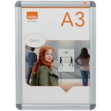 thumbnail of Nobo Porte-affiche clipsable, A3, Argent, 1902213