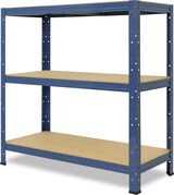 thumbnail of shelfplaza HOME 90x110x60 cm Schwerlastregal in blau mit 3 Böden und 175 kg Traglast pro Boden