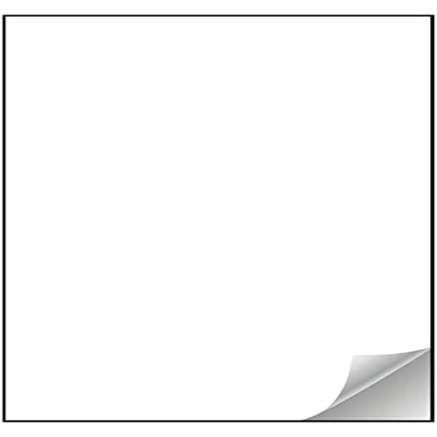 OFITURIA Etiqueta Adhesiva Blanca A4 100 uds Papel de Pegatina para Imprimir 100 Folios de papel adhesivo (1 Etiqueta por Hoja | 100 Hojas)