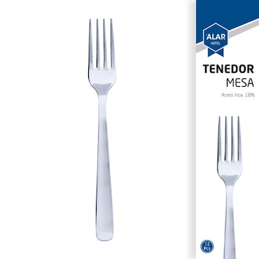 Tenedor Mesa Hotel 1,8 mm 24 unidades