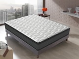 thumbnail of Colchón 140x190 cm Onyx Espuma Black Edition, Altura 20 cm, Máxima Transpirabilidad, Reversible (Cara Invierno/Verano)