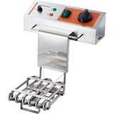 thumbnail of Caterina dubbele frituurpan met aftapkraan en koude zone, 2 x 10 liter, 6,3 kW, 230 V