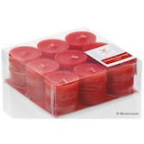 thumbnail of Rubin rote 18er Teelichte PC Cup 4 Stunden 18 x 38 mm,