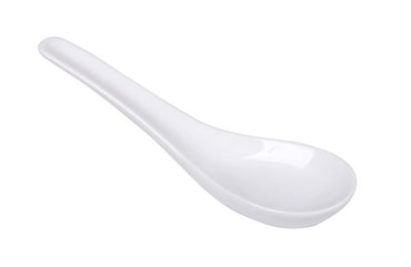 METRO Professional Colher de degustação Vilo, porcelana, 13 x 4 cm, branco, 6 unidades