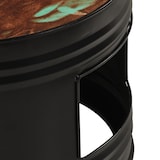 thumbnail of Tables de bar forme tambour 3 pcs bois massif de récupération Modèle Renaissance Élite