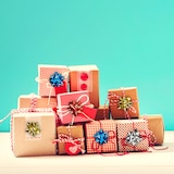 thumbnail of Relaxdays Geschenkschleifen, 200er Set, selbstklebend, Dekoschleifen für Weihnachten & Geburtstag, BxT: 5x5 cm, gold