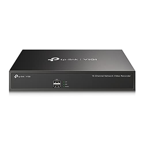 Tp-link vigi nvr1016h enregistreur vidéo sur réseau noir